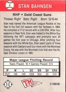 1989 T&M Senior League Stan Bahnsen