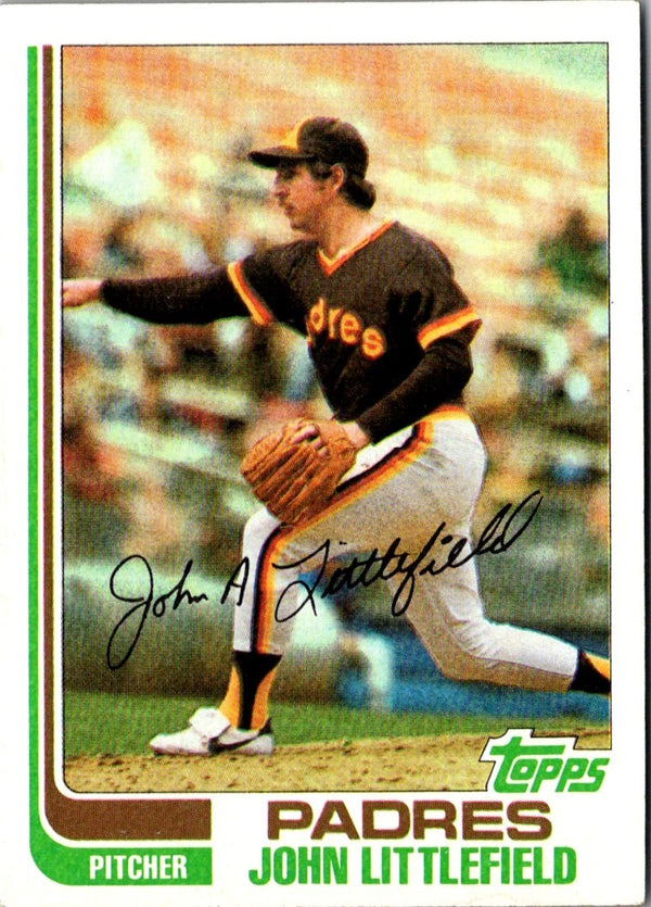 1982 Topps John Littlefield #278