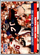 1991 Pro Set Leonard Marshall