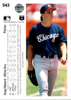 1990 Upper Deck Greg Hibbard #543 Rookie