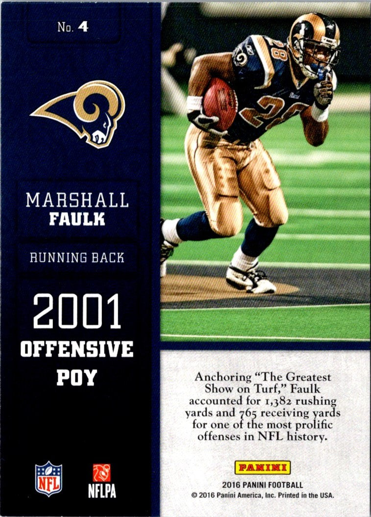 2016 Panini Decorated Marshall Faulk