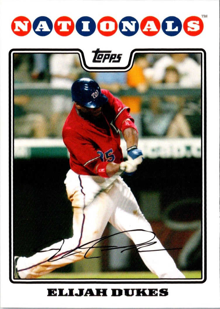 2008 Topps Elijah Dukes