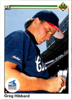 1990 Upper Deck Greg Hibbard #543 Rookie
