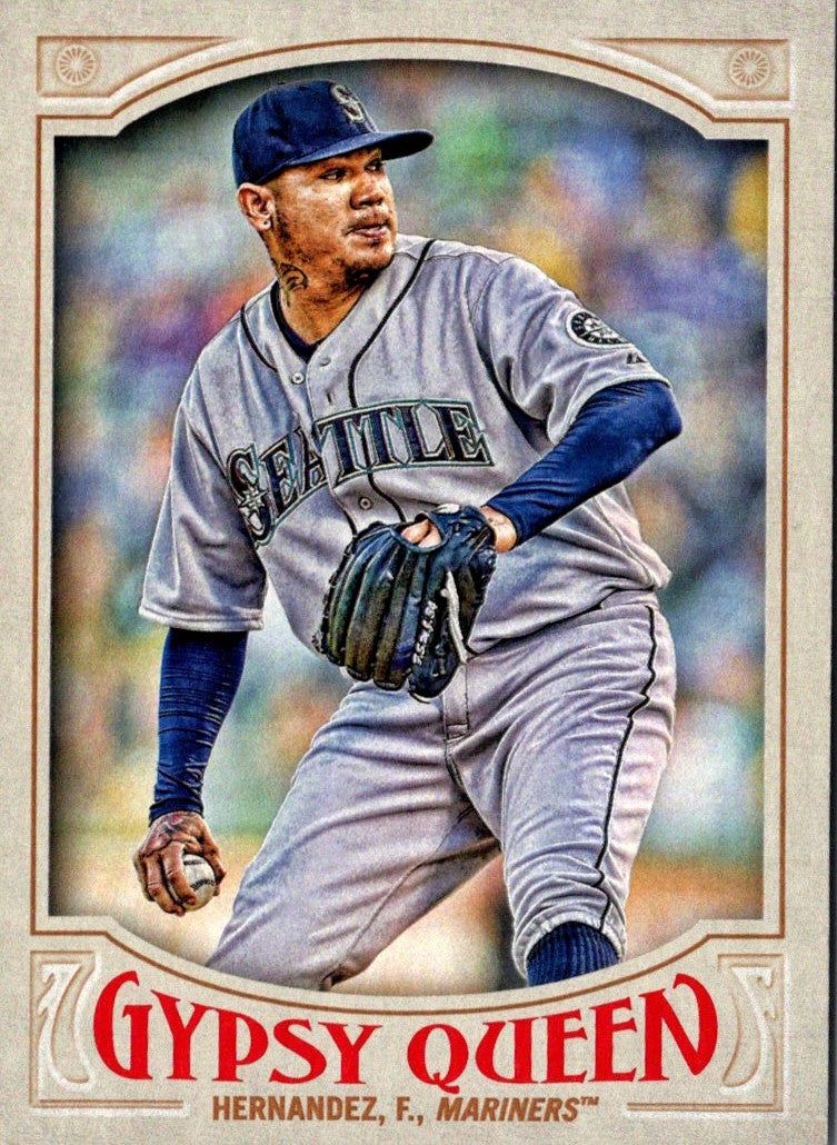 2016 Topps Gypsy Queen Felix Hernandez