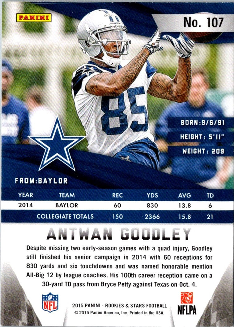 2015 Panini Rookies & Stars Antwan Goodley