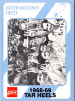 1989 Collegiate Collection North Carolina's Finest 1968-69 Tar Heels #177