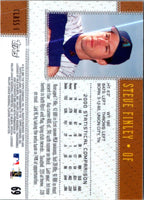 2001 Topps Gold Label Steve Finley #69