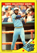 1986 Topps Baseball Champion Superstars Cecil Cooper