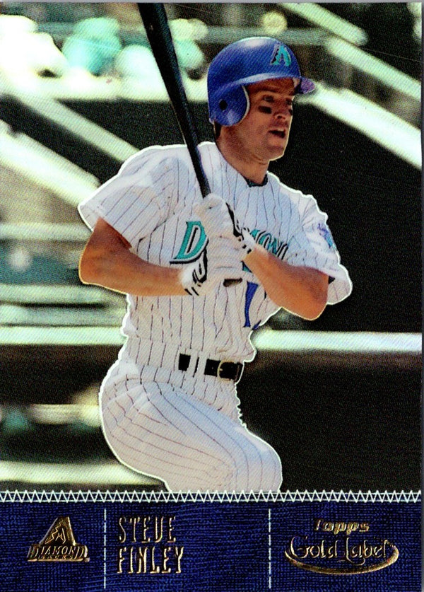 2001 Topps Gold Label Steve Finley #69