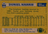 1982 Topps Duriel Harris #131