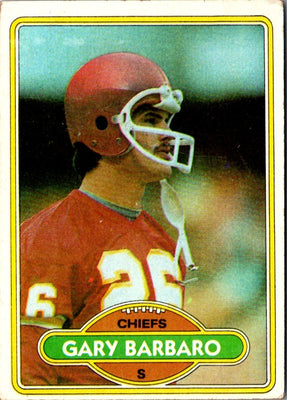 1980 Topps Gary Barbaro #308