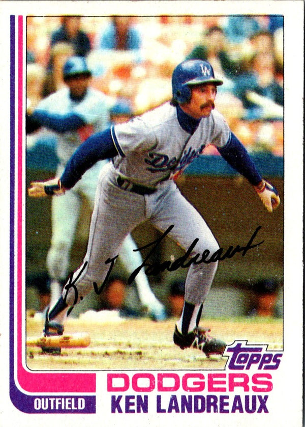 1982 Topps Ken Landreaux #114