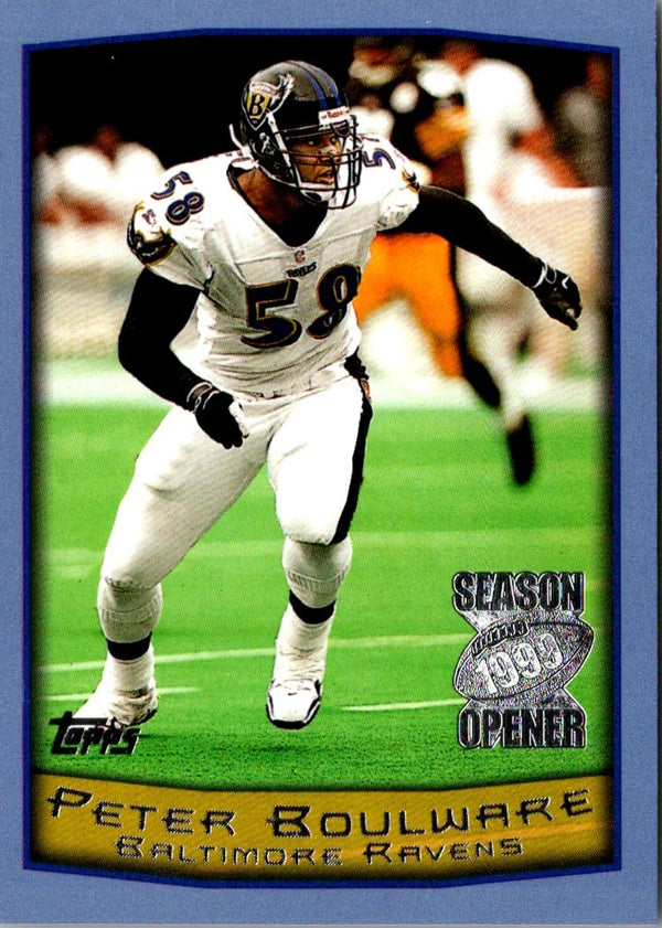 1999 Topps Season Opener Peter Boulware #95