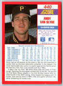 1990 Score Andy Van Slyke