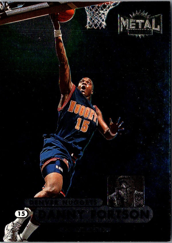 1997 Metal Universe Danny Fortson #16 Rookie