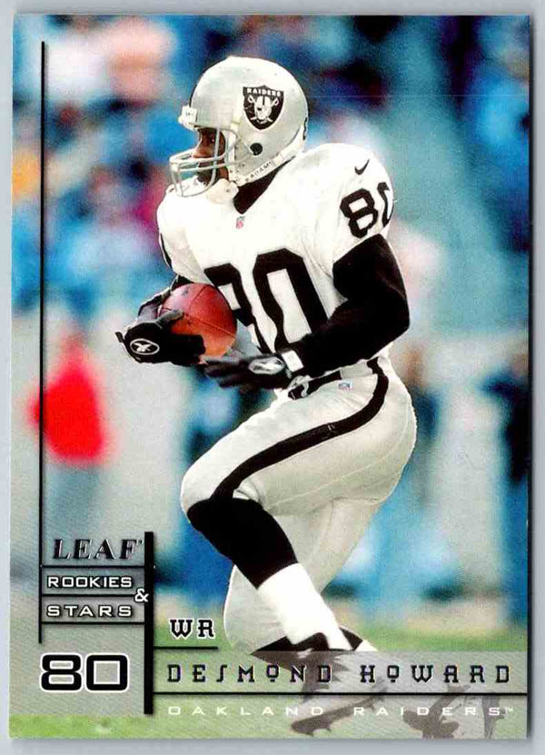 1998 Leaf Rookies And Stars Desmond Howard #77