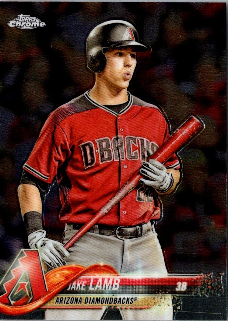 2018 Topps Chrome Refractor Jake Lamb