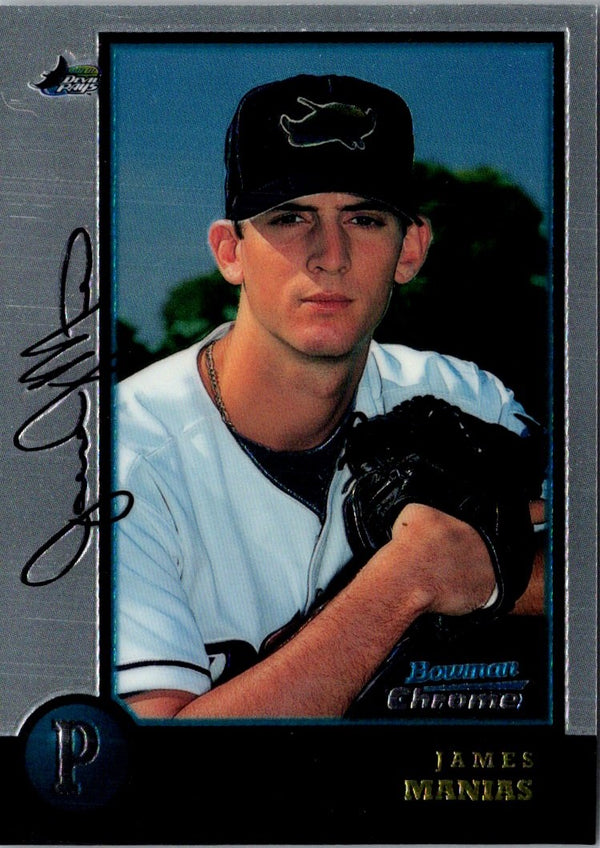 1998 Bowman Chrome Refractors James Manias #109