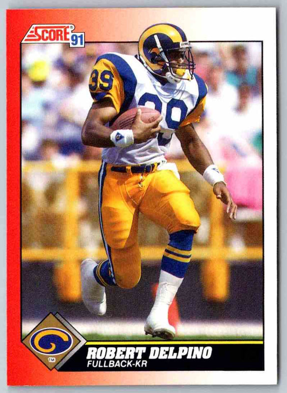 1991 Score Robert Delpino #155