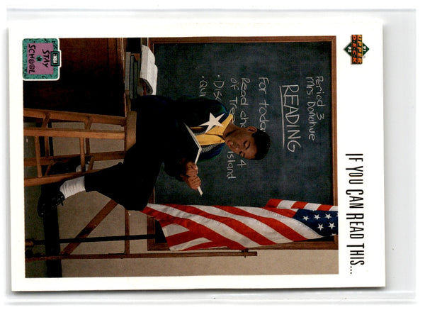 1991 Upper Deck If You Can Read This... #22