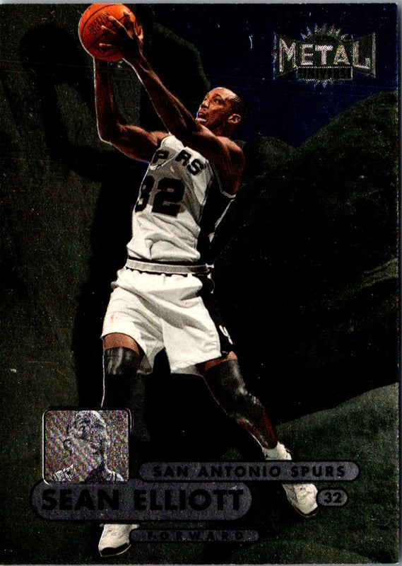 1997 Metal Universe Sean Elliott #15