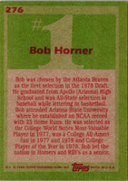 1985 Topps Bob Horner #276