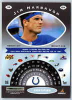 1997 Pinnacle Certified NFL Jim Harbaugh #36