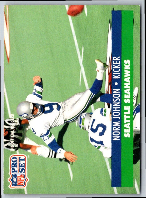 1991 Pro Set Norm Johnson #300