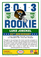 2013 Panini Prestige NFL Draft Materials Luke Joeckel #2