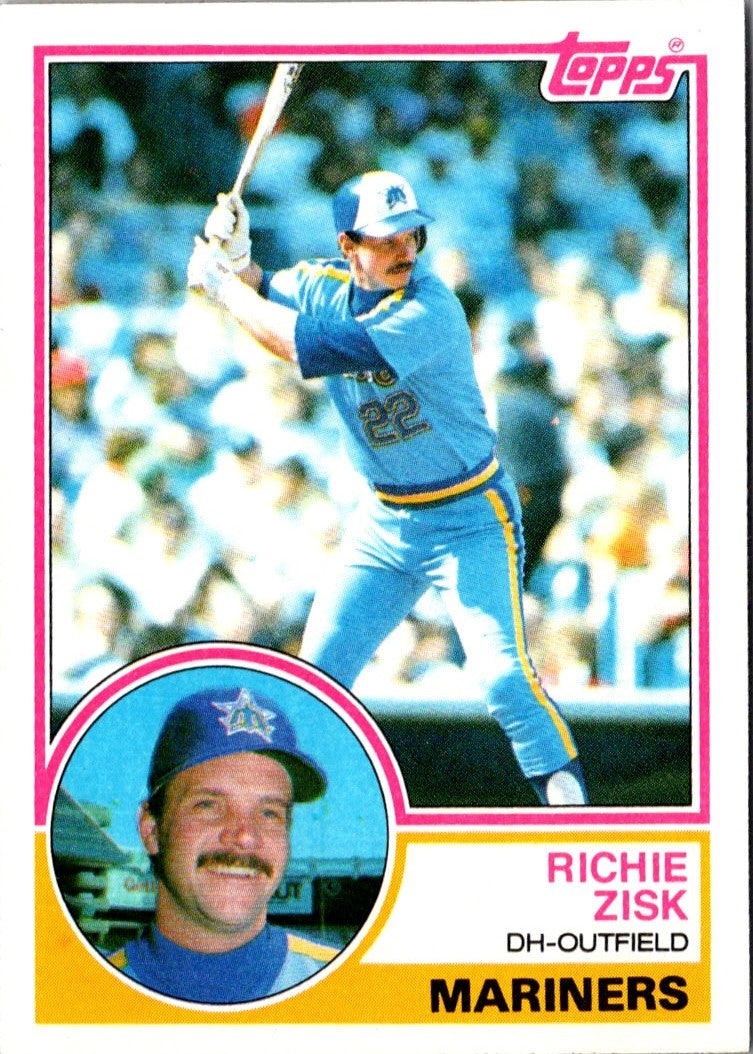 1983 Topps Richie Zisk