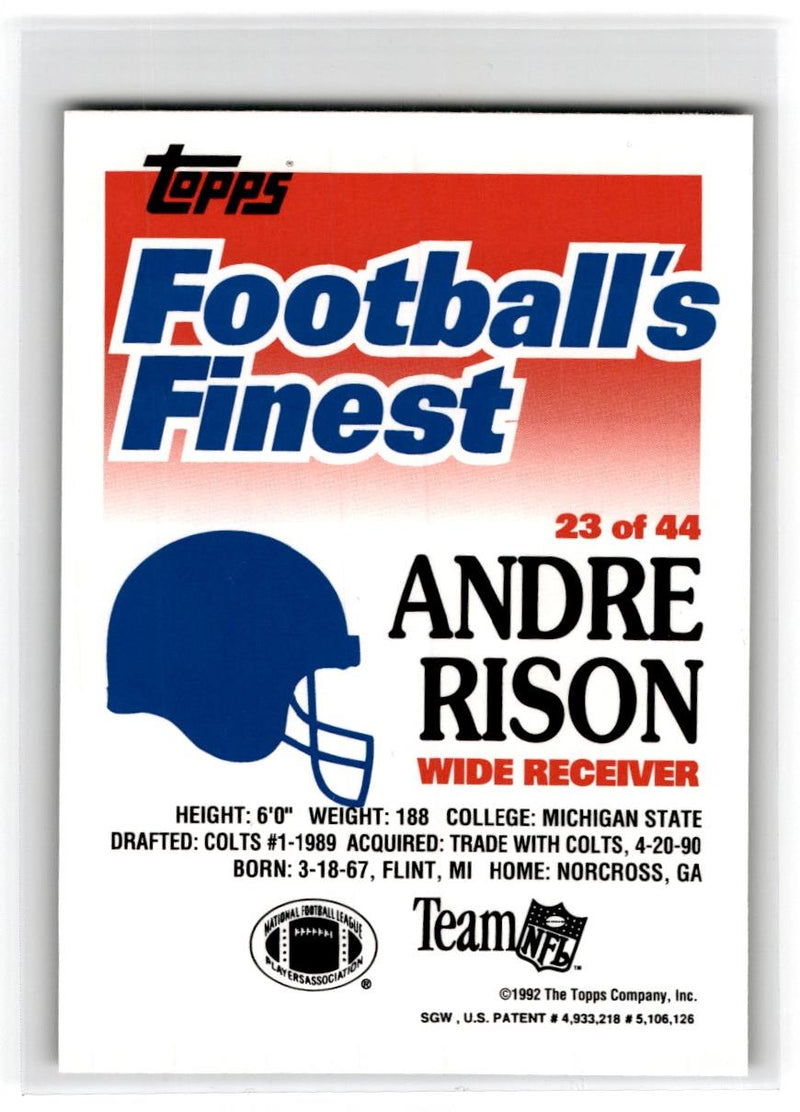 1992 Topps Andre Rison