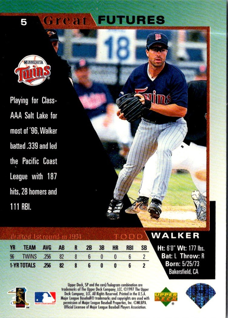 1997 SP Todd Walker