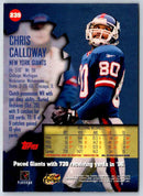 1997 Topps Stadium Club Football Chris Calloway