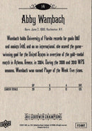 2011 Goodwins Abby Womback