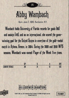 2011 Goodwins Abby Womback #1