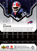 2007 Upper Deck First Edition Lee Evans #12