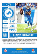 2019 Panini Kenny Golladay
