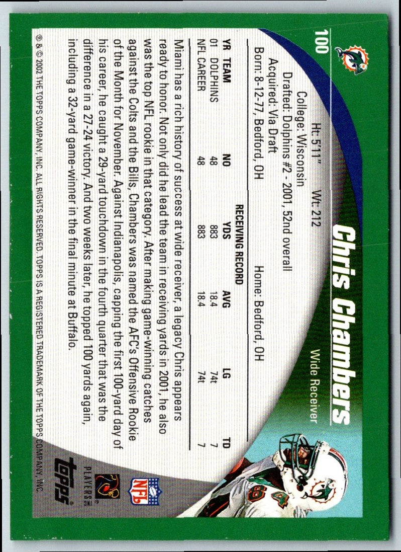 2002 Topps Chris Chambers