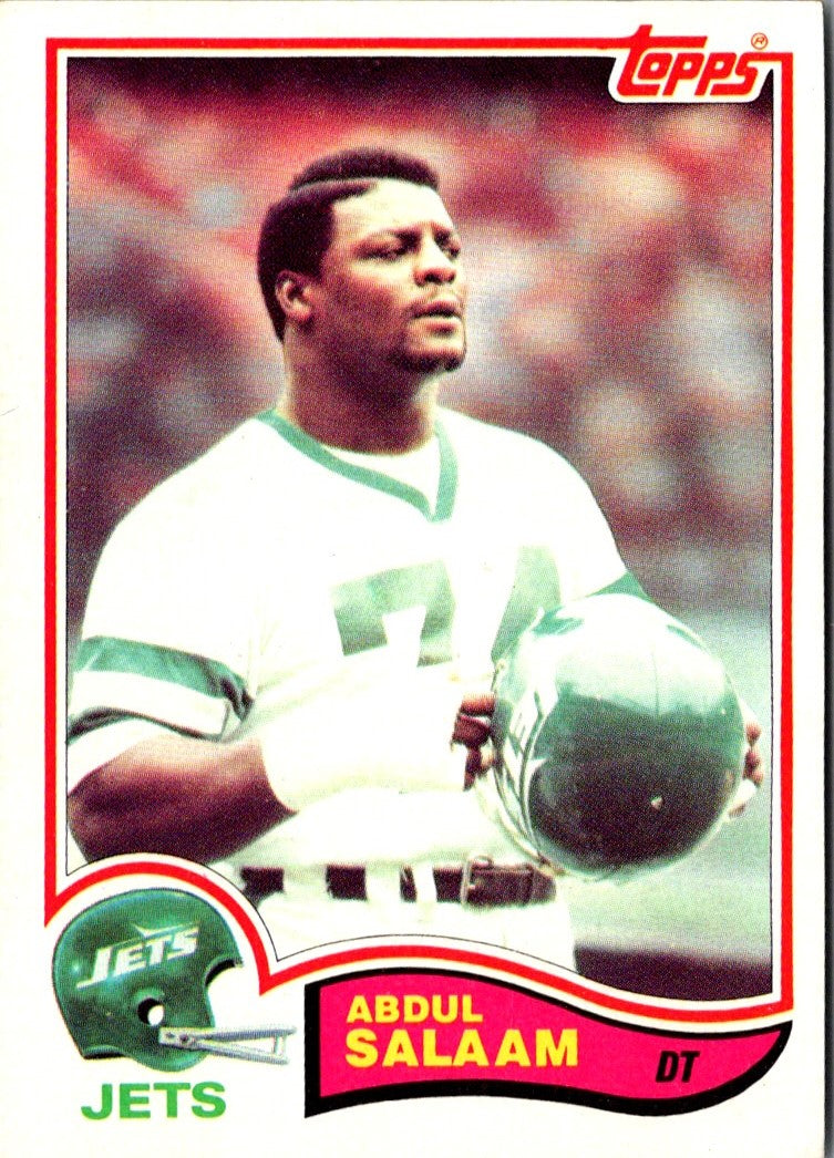 1982 Topps Abdul Salaam