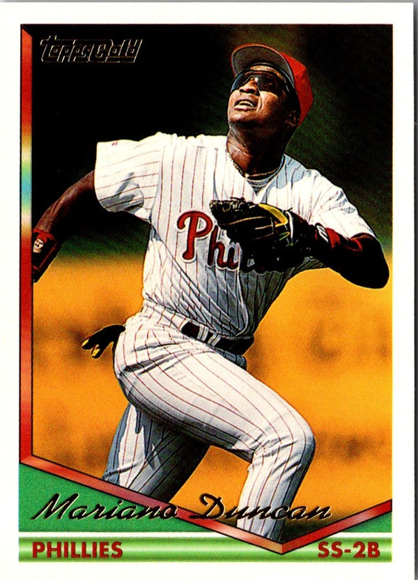 1994 Topps Mariano Duncan #663