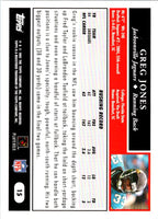 2005 Topps Greg Jones #15