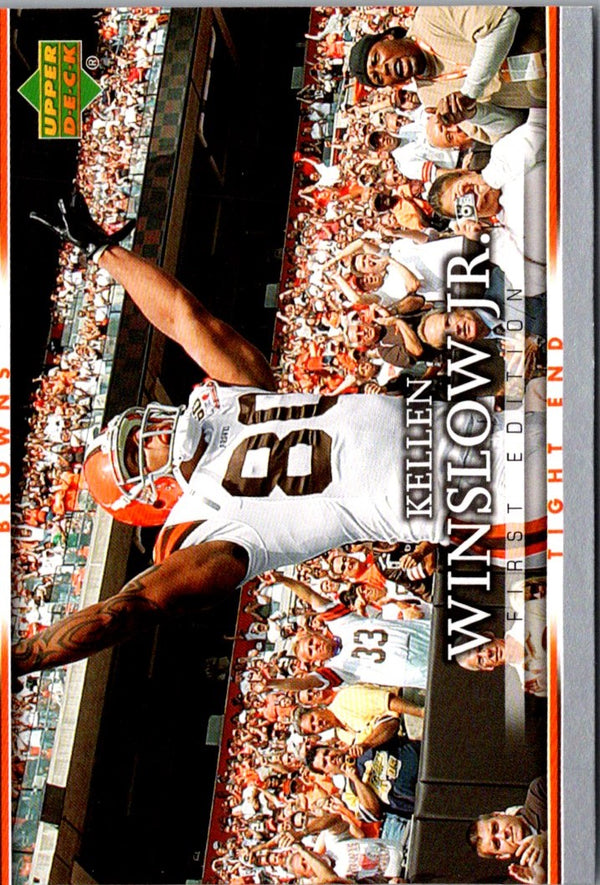 2007 Upper Deck First Edition Kellen Winslow #23