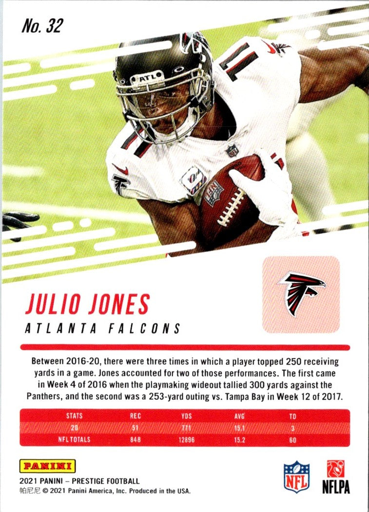 2020 Panini Absolute Julio Jones