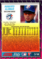 1992 Score Proctor and Gamble Roberto Alomar #3