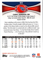 2012 Topps Chris Johnson #80