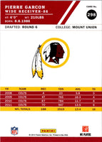 2012 Score Pierre Garcon #298