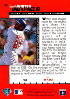 1995 Collector's Choice Mark Whiten #58
