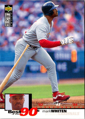 1995 Collector's Choice Mark Whiten #58