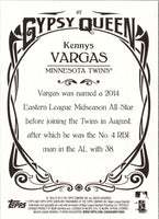 2015 Topps Gypsy Queen Kennys Vargas #42