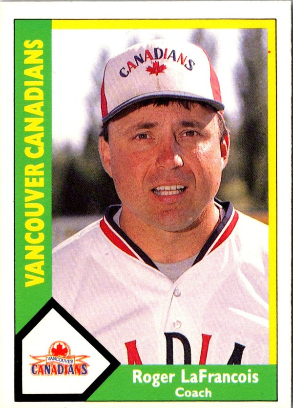 1990 CMC Vancouver Canadians Roger LaFrancois #27